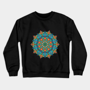 Colorful Yoga Mandala, Zen and anti-stress Crewneck Sweatshirt